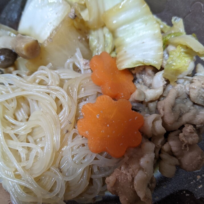 豚肉で好き煮